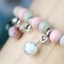 Die Sommerfarben unserer Naturstein Perlen sind perfekt f&uuml;r Sommer Schmuck mit einem modernen Look!