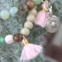 Die Sommerfarben unserer Naturstein Perlen sind perfekt f&uuml;r Sommer Schmuck mit einem modernen Look!