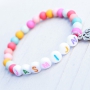 Acryl Perlen sind super farbenfroh, sch&ouml;n zur Verarbeitung in fr&ouml;hlichem Schmuck und Accessoires f&uuml;r Kinder.