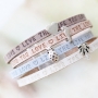 Schicke-ausgefallene Armb&auml;nder machen Sie so&hellip;mit flach Leder DQ und Zubeh&ouml;r aus DQ Metall machen Sie einen anspruchsvollen Look 