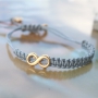 Diese sch&ouml;nen Armb&auml;nder machen Sie mit dem sch&ouml;nsten Reihmaterial und unseren phantastischen neuen Artikeln aus DQ Metall mit u.a. sch&ouml;nen Mini Anh&auml;ngern.