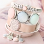 Stilvoller Schmuck mit unter anderem Polaris Elements Cabochons und Cuoio Armb&auml;ndern!