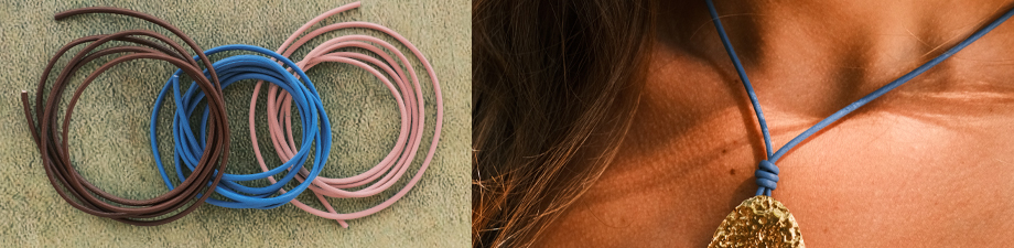 Neue Lederband-Serie f&uuml;r auff&auml;llige Schmuckdesigns